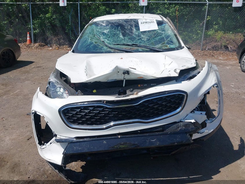 2022 Kia Sportage VIN KNDPM3AC2N7000514 IAAI salvage auction — FRONT & REAR, Salvage (Pennsylvania), sold $1,850 on 2026-07-28 (photo 6)
