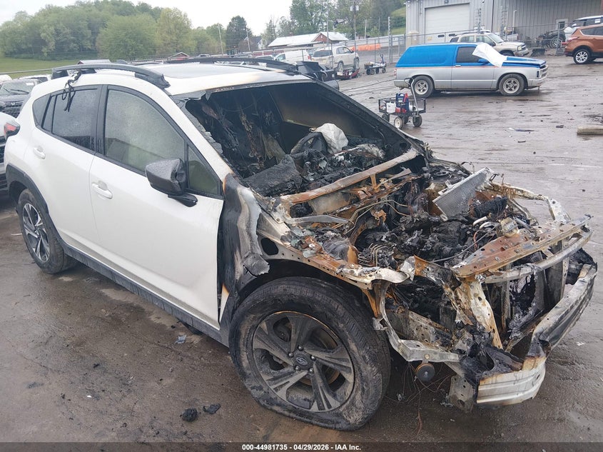 2025 Subaru Xv VIN JF2GUHDC4S8328646 IAAI salvage auction — EXTERIOR BURN, Salvage (West Virginia), sold $1,250 on 2026-07-16 (photo 1)