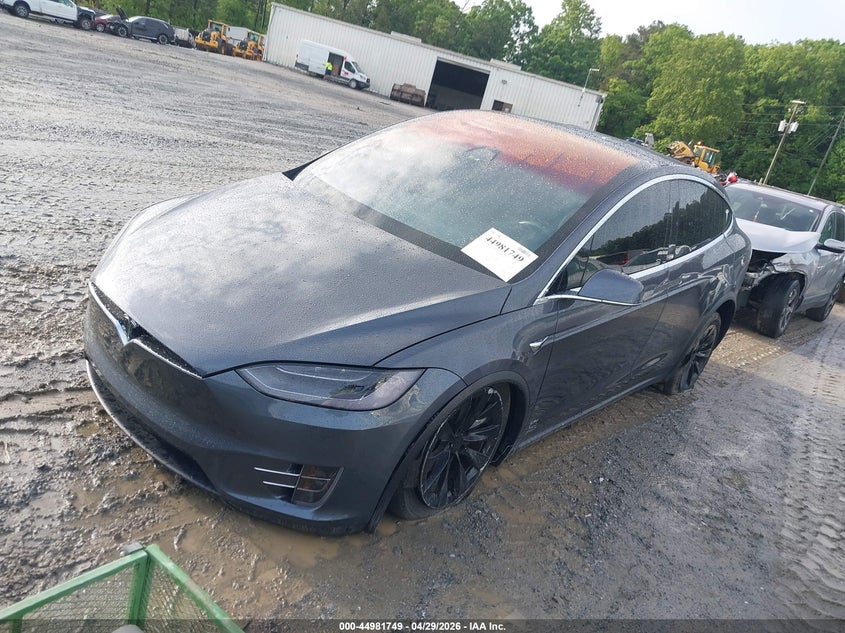 2020 Tesla Model x VIN 5YJXCAE22LF298725 IAAI salvage auction — UNDERCARRIAGE, Salvage Title, sold $15,900 on 2026-07-16 (photo 2)