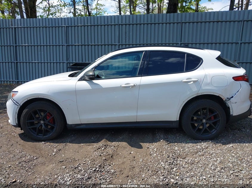 2019 Alfa romeo Stelvio VIN ZASPAKBN3K7C65738 IAAI salvage auction — LEFT SIDE, Salvage (New Jersey), sold $8,075 on 2026-07-15 (photo 6)