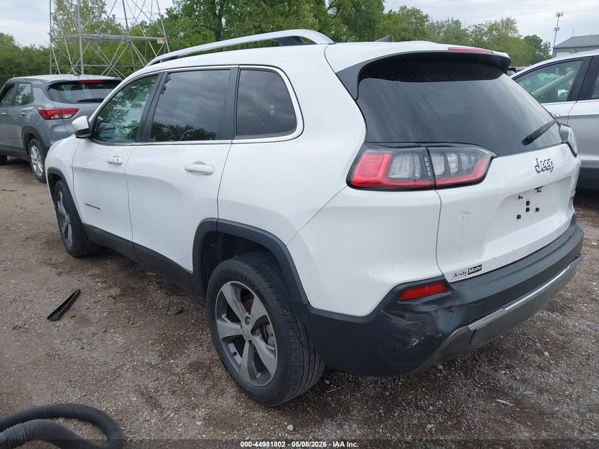 2020 Jeep Cherokee VIN 1C4PJLDB7LD564931 IAAI salvage auction — SIDE, Salvage Title, sold $2,000 on 2026-08-03 (photo 3)