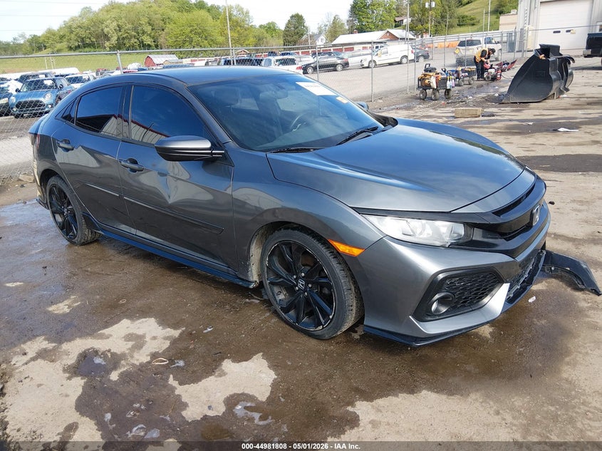2017 Honda Civic VIN SHHFK7H45HU210660 IAAI salvage auction — SIDE, Salvage (West Virginia), sold $3,050 on 2026-07-30 (photo 1)
