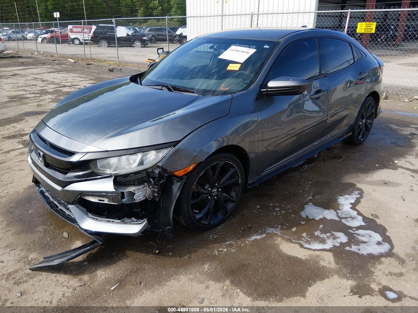 2017 Honda Civic VIN SHHFK7H45HU210660 IAAI salvage auction — SIDE, Salvage (West Virginia), sold $3,050 on 2026-07-30 (photo 2)