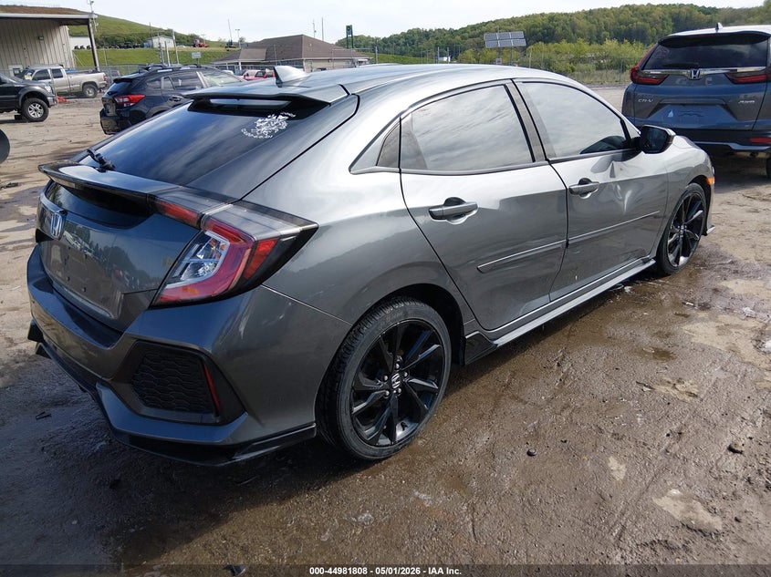 2017 Honda Civic VIN SHHFK7H45HU210660 IAAI salvage auction — SIDE, Salvage (West Virginia), sold $3,050 on 2026-07-30 (photo 4)