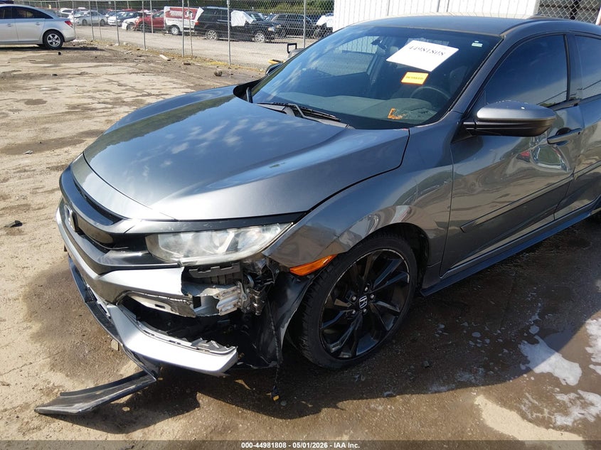 2017 Honda Civic VIN SHHFK7H45HU210660 IAAI salvage auction — SIDE, Salvage (West Virginia), sold $3,050 on 2026-07-30 (photo 6)