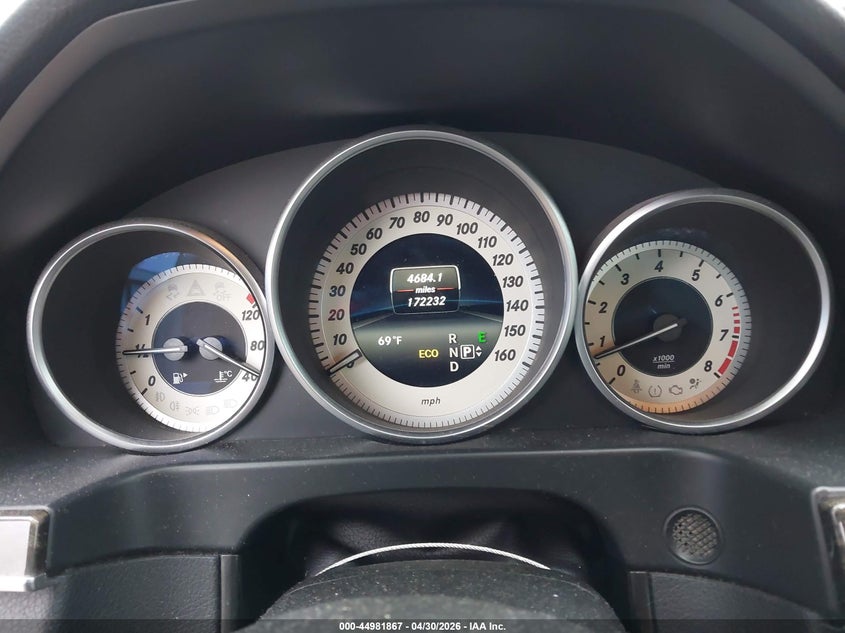 2014 Mercedes-benz E-klasse VIN WDDHF5KBXEB001137 IAAI salvage auction — RIGHT REAR, Original (Texas), sold $3,000 on 2026-07-14 (photo 7)