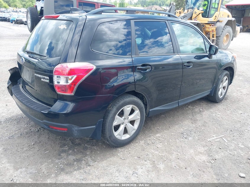 2016 Subaru Forester VIN JF2SJADCXGH447514 IAAI salvage auction — LEFT SIDE, Salvage Title, sold $1,250 on 2026-07-10 (photo 4)