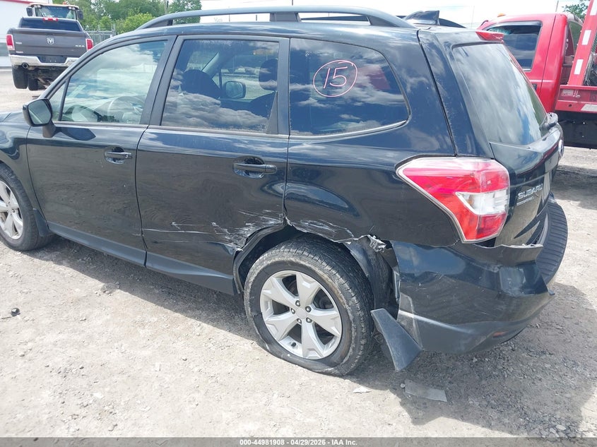 2016 Subaru Forester VIN JF2SJADCXGH447514 IAAI salvage auction — LEFT SIDE, Salvage Title, sold $1,250 on 2026-07-10 (photo 6)