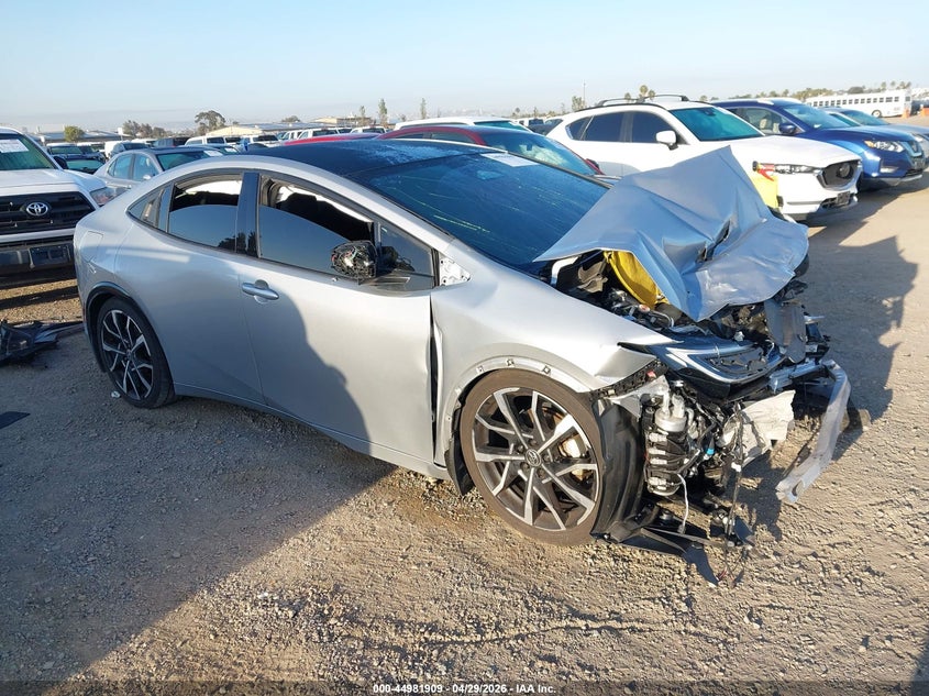 2024 Toyota Prius VIN JTDACACU6R3014657 IAAI salvage auction — FRONT END, Salvage Title, sold $4,450 on 2026-07-27 (photo 1)