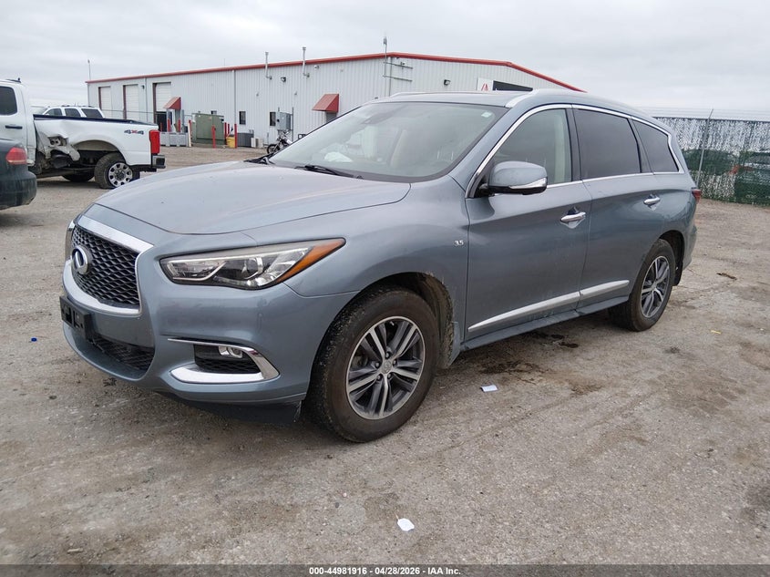 2019 Infiniti Qx60 VIN 5N1DL0MM9KC506705 IAAI salvage auction — RIGHT FRONT, Salvage (Iowa), sold $75 on 2026-07-31 (photo 2)