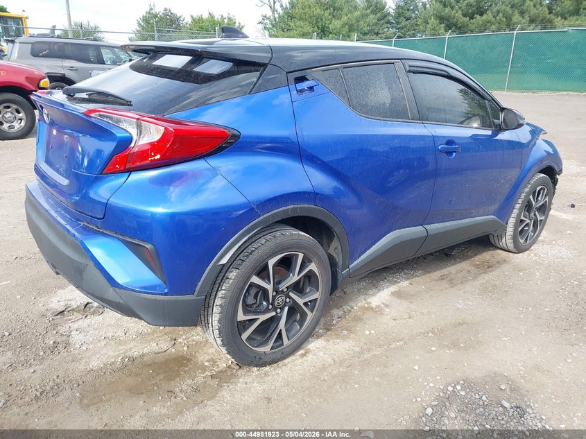 2020 Toyota C-hr VIN JTNKHMBX2L1081287 IAAI salvage auction — FRONT END, Salvage (Kentucky), sold $5,500 on 2026-07-10 (photo 4)