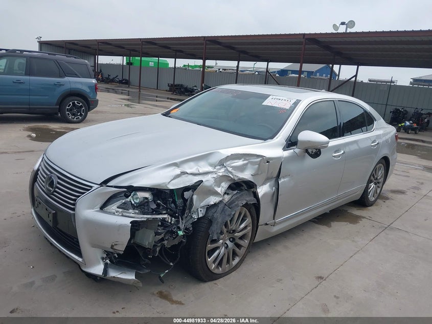 2017 Lexus Ls VIN JTHBL5EF4H5144108 IAAI salvage auction — SIDE, Clear (Arkansas), sold $8,625 on 2026-07-15 (photo 2)