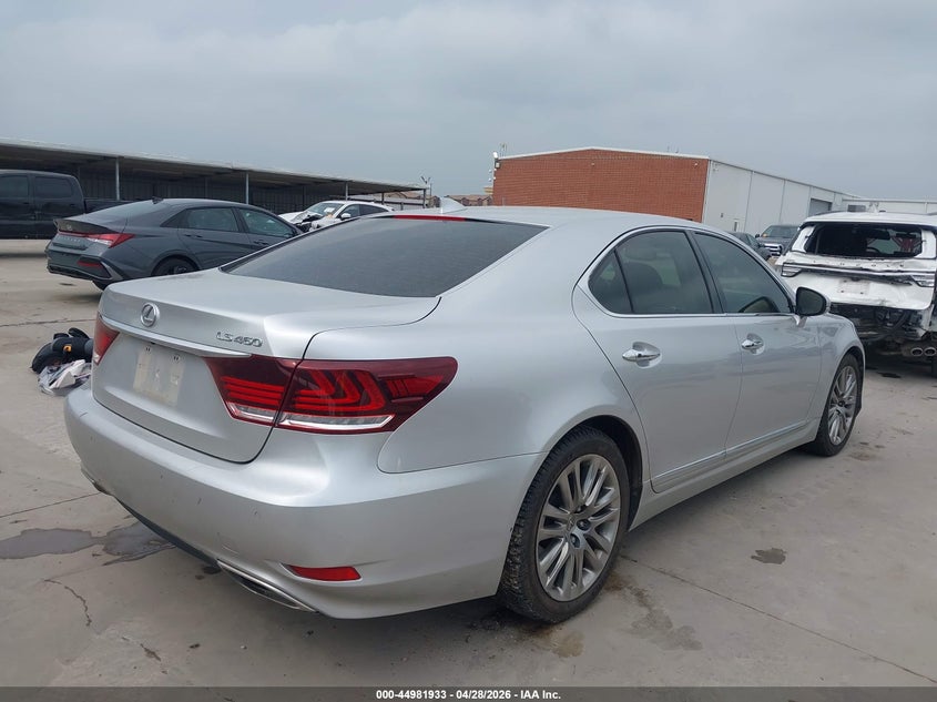 2017 Lexus Ls VIN JTHBL5EF4H5144108 IAAI salvage auction — SIDE, Clear (Arkansas), sold $8,625 on 2026-07-15 (photo 4)