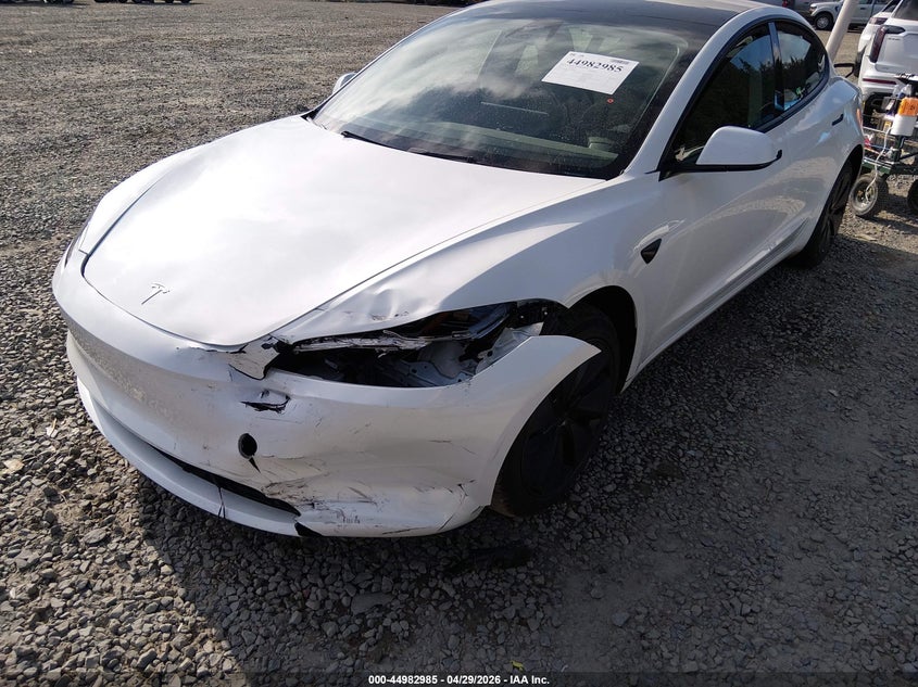 2025 Tesla Model 3 VIN 5YJ3E1EAXSF898519 IAAI salvage auction — FRONT END, Bill Of Sale (Washington), sold $11,800 on 2026-07-22 (photo 6)