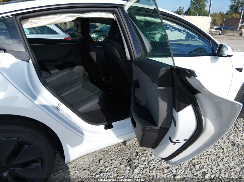 2025 Tesla Model 3 VIN 5YJ3E1EAXSF898519 IAAI salvage auction — FRONT END, Bill Of Sale (Washington), sold $11,800 on 2026-07-22 (photo 8)