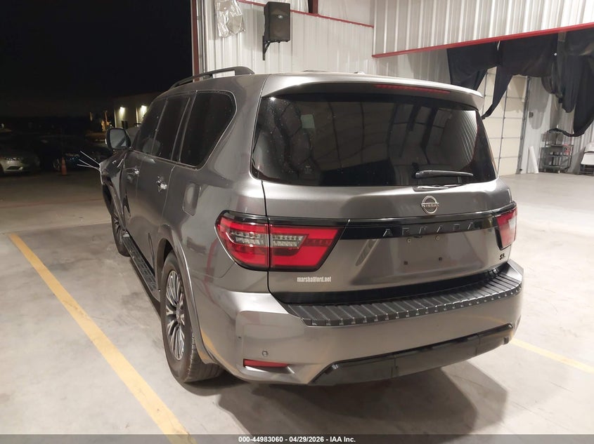 2022 Nissan Armada VIN JN8AY2BAXN9391406 IAAI salvage auction — LEFT FRONT, Salvage Title, sold $11,000 on 2026-07-11 (photo 3)