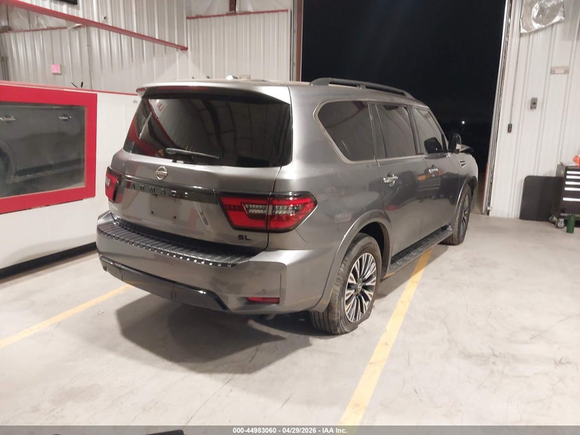 2022 Nissan Armada VIN JN8AY2BAXN9391406 IAAI salvage auction — LEFT FRONT, Salvage Title, sold $11,000 on 2026-07-11 (photo 4)