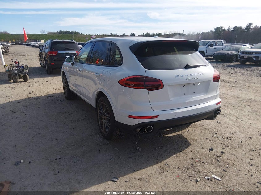 2017 Porsche Cayenne VIN WP1AE2A20HLA68373 IAAI salvage auction — FRONT END, Salvage Title, sold $5,800 on 2026-08-15 (photo 3)