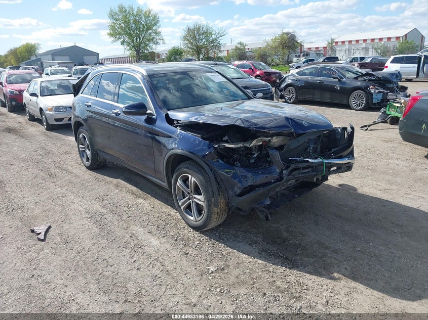 2019 Mercedes-benz Glc VIN WDC0G4KBXKV125718 IAAI salvage auction — LEFT FRONT, Salvage (Iowa), sold $4,875 on 2026-07-29 (photo 1)