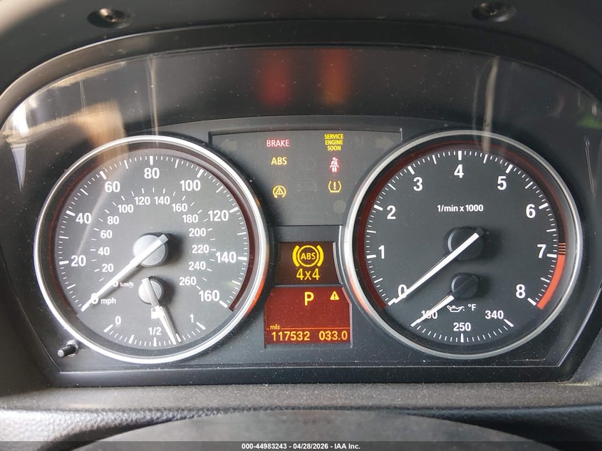 2011 BMW 3 series VIN WBAKF3C58BE567351 IAAI salvage auction — FRONT END, Salvage (Colorado), sold $350 on 2026-07-07 (photo 7)