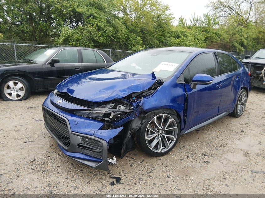 2021 Toyota Corolla VIN 5YFS4MCE5MP073145 IAAI salvage auction — FRONT END, Salvage (Ohio), sold $1,950 on 2026-08-01 (photo 2)