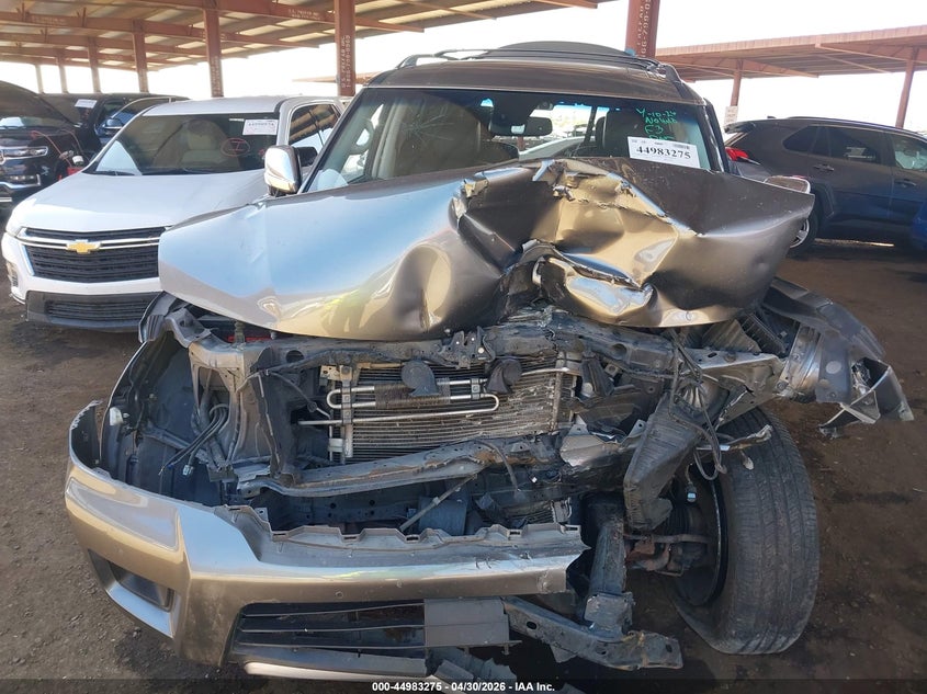 2017 Nissan Armada VIN JN8AY2NE8H9705475 IAAI salvage auction — FRONT END, Salvage (Arizona), sold $2,150 on 2026-07-21 (photo 6)