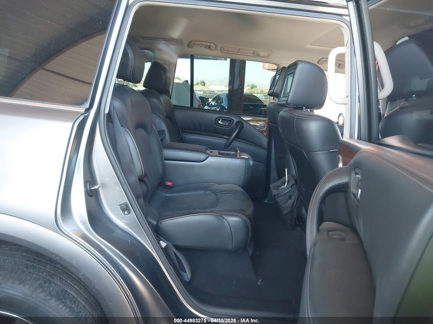 2017 Nissan Armada VIN JN8AY2NE8H9705475 IAAI salvage auction — FRONT END, Salvage (Arizona), sold $2,150 on 2026-07-21 (photo 8)