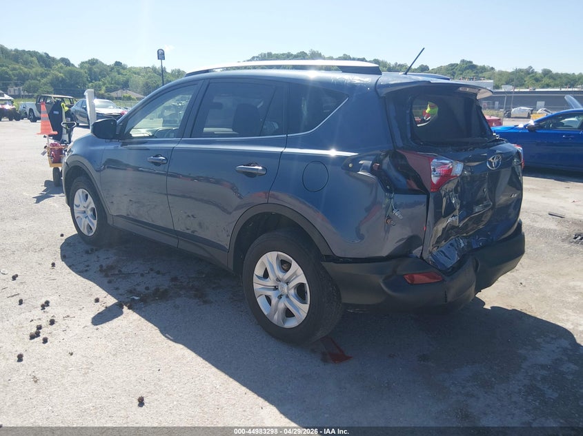 2014 Toyota Rav 4 VIN JTMBFREV5ED094327 IAAI salvage auction — REAR END, Salvage Title, sold $3,450 on 2026-07-21 (photo 3)