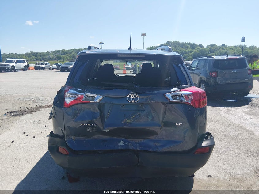 2014 Toyota Rav 4 VIN JTMBFREV5ED094327 IAAI salvage auction — REAR END, Salvage Title, sold $3,450 on 2026-07-21 (photo 6)