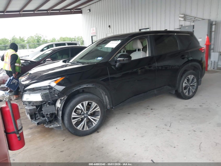 2023 Nissan Rogue VIN JN8BT3BB4PW498571 IAAI salvage auction — FRONT END, Salvage (Texas), sold $4,150 on 2026-07-24 (photo 2)