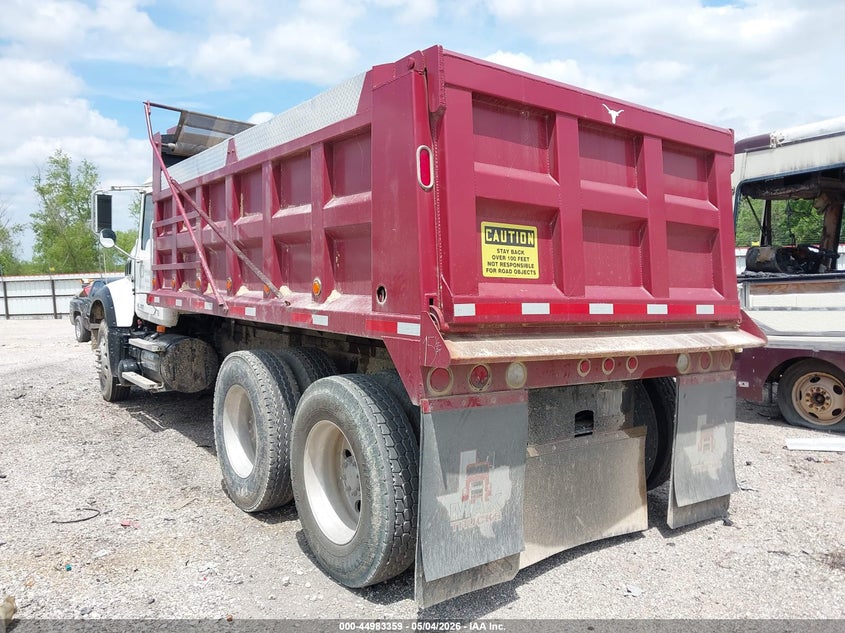 2009 Mack 700 gu700 VIN 1M2AX04Y59M006085 IAAI salvage auction — SIDE, Original (Texas), sold $10,100 on 2026-07-28 (photo 3)