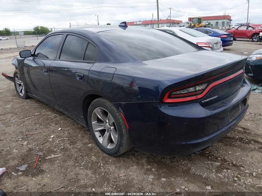 2016 Dodge Charger VIN 2C3CDXHG8GH339224 IAAI salvage auction — LEFT FRONT, Salvage Title, sold $3,800 on 2026-09-07 (photo 3)