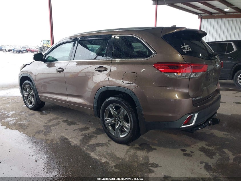 2018 Toyota Highlander VIN 5TDDZRFH7JS885644 IAAI salvage auction — FRONT END, Original (Texas), sold $12,600 on 2026-07-08 (photo 3)