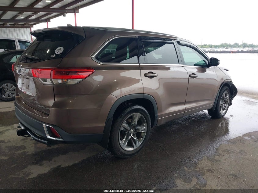 2018 Toyota Highlander VIN 5TDDZRFH7JS885644 IAAI salvage auction — FRONT END, Original (Texas), sold $12,600 on 2026-07-08 (photo 4)