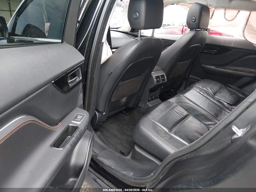 2017 Jaguar F-pace VIN SADCK2BV9HA092506 IAAI salvage auction — ROLLOVER, Salvage Title, sold $1,850 on 2026-07-14 (photo 8)