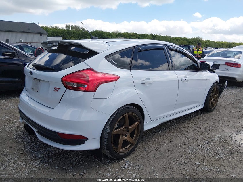 2018 Ford Focus st VIN 1FADP3L90JL289914 IAAI salvage auction — FRONT END, Salvage Title, sold $950 on 2026-07-25 (photo 4)