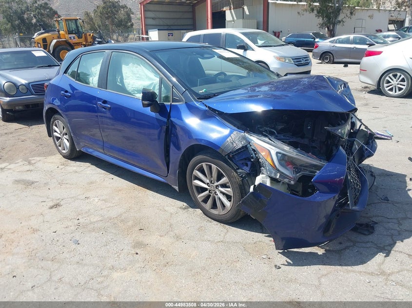 2023 Toyota Corolla VIN JTND4MBE8P3196795 IAAI salvage auction — FRONT END, Salvage (California), sold $1,350 on 2026-07-28 (photo 1)
