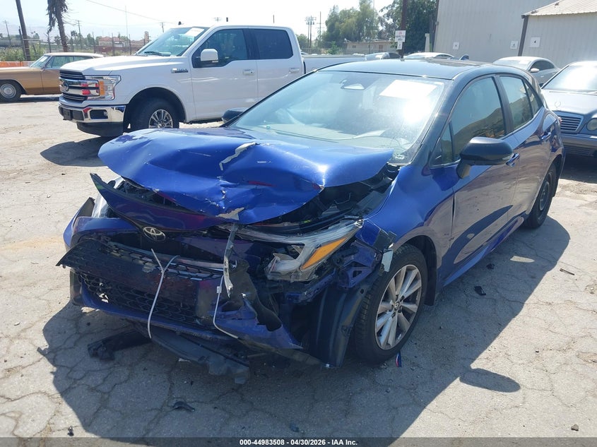 2023 Toyota Corolla VIN JTND4MBE8P3196795 IAAI salvage auction — FRONT END, Salvage (California), sold $1,350 on 2026-07-28 (photo 2)