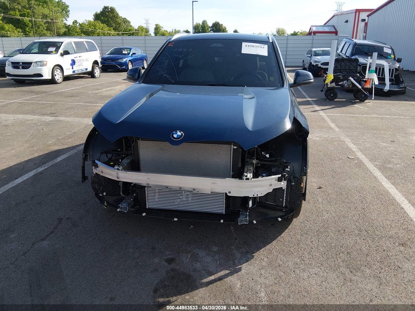 2026 BMW X1 VIN WBX73EF04T5501512 IAAI salvage auction — FRONT END, Salvage (Tennessee), sold $18,750 on 2026-07-21 (photo 6)
