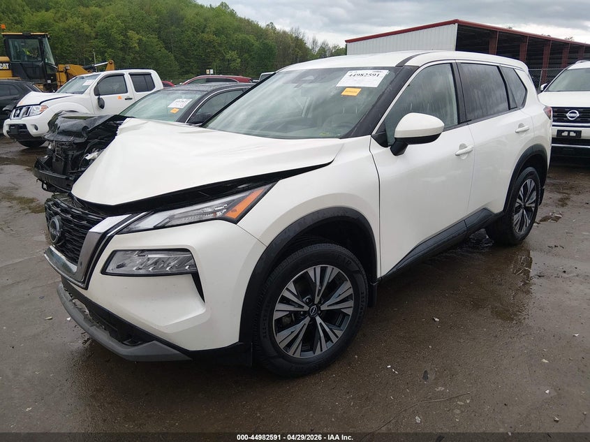 2023 Nissan Rogue VIN JN8BT3BB6PW359008 IAAI salvage auction — FRONT END, Salvage (West Virginia), sold $5,000 on 2026-07-09 (photo 2)