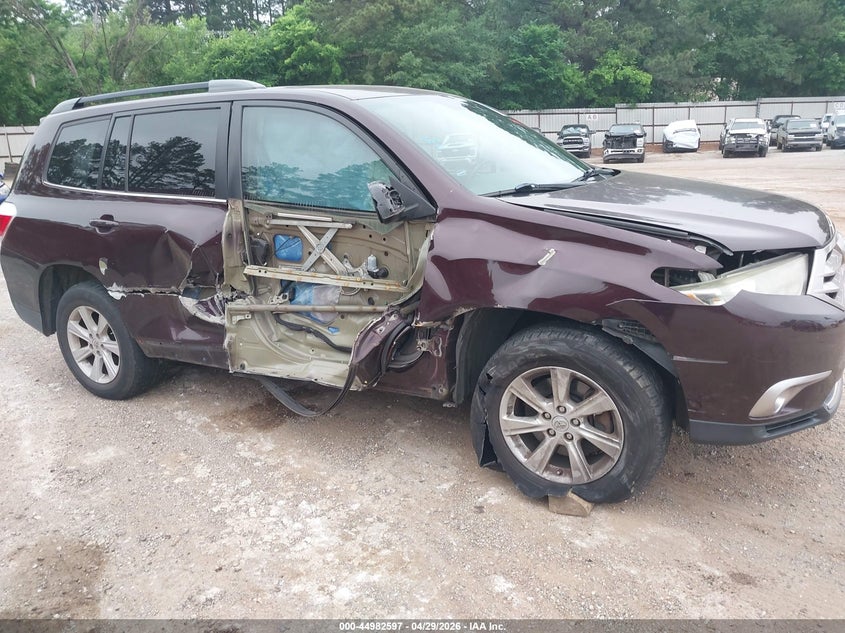 2012 Toyota Highlander VIN 5TDZK3EH8CS084488 IAAI salvage auction — RIGHT SIDE, Salvage Title, sold $2,550 on 2026-07-25 (photo 6)
