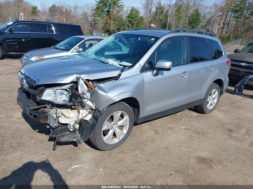 2015 Subaru Forester VIN JF2SJAFC7FH532144 IAAI salvage auction — FRONT END, Salvage (Massachusetts), sold $500 on 2026-07-17 (photo 2)