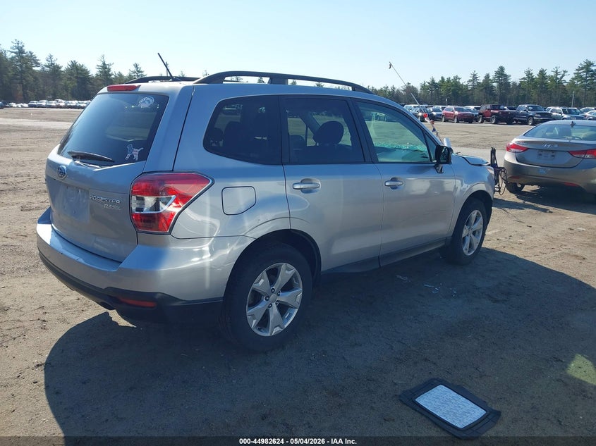 2015 Subaru Forester VIN JF2SJAFC7FH532144 IAAI salvage auction — FRONT END, Salvage (Massachusetts), sold $500 on 2026-07-17 (photo 4)