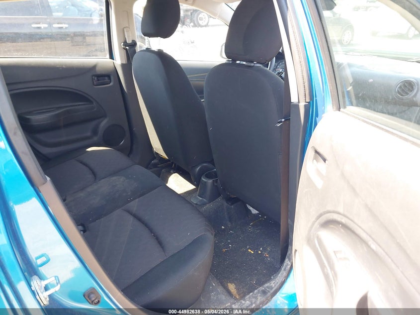 2021 Mitsubishi Mirage VIN ML32AUHJXMH002827 IAAI salvage auction — FRONT & REAR, Mv-907A (New York), sold $1,600 on 2026-07-28 (photo 8)