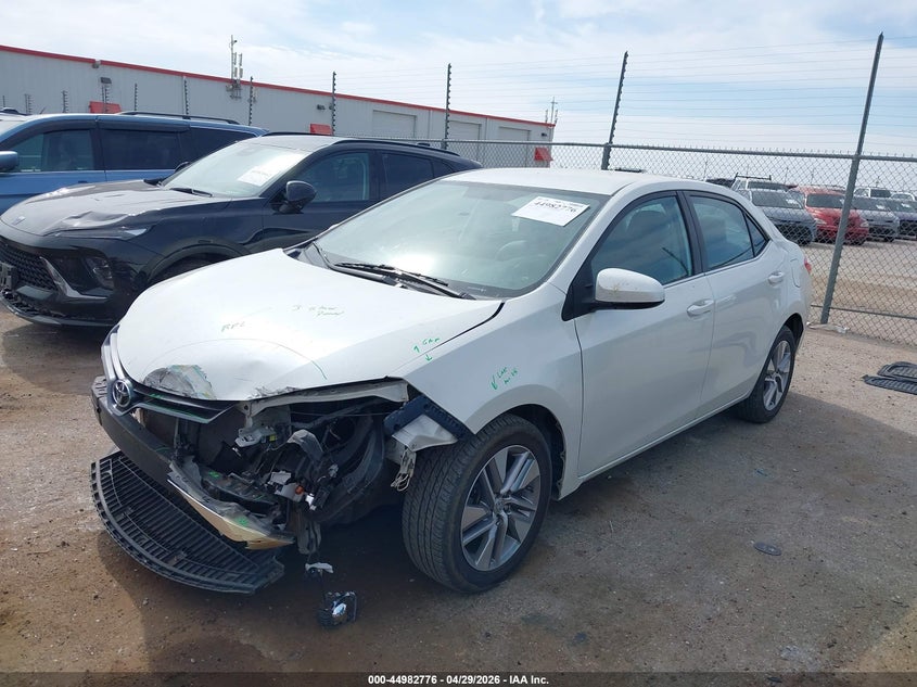 2015 Toyota Corolla VIN 5YFBPRHEXFP184421 IAAI salvage auction — FRONT END, Original (Texas), sold $3,850 on 2026-07-14 (photo 2)