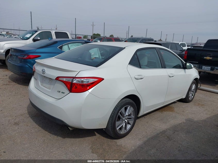 2015 Toyota Corolla VIN 5YFBPRHEXFP184421 IAAI salvage auction — FRONT END, Original (Texas), sold $3,850 on 2026-07-14 (photo 4)
