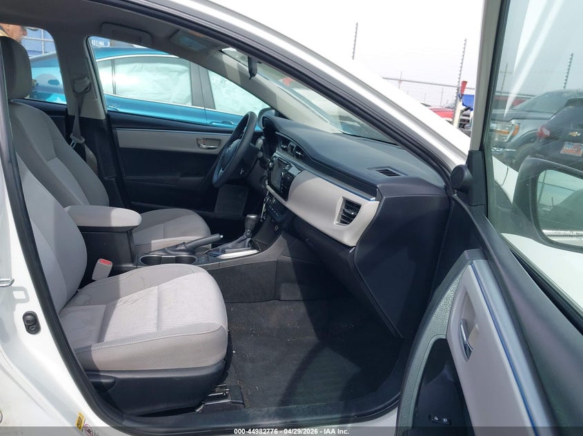 2015 Toyota Corolla VIN 5YFBPRHEXFP184421 IAAI salvage auction — FRONT END, Original (Texas), sold $3,850 on 2026-07-14 (photo 5)