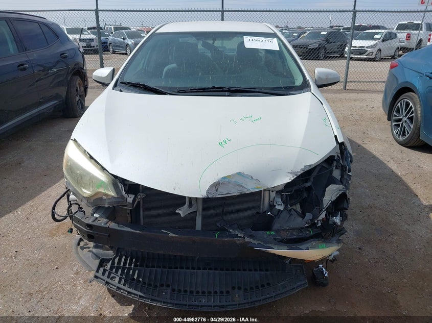 2015 Toyota Corolla VIN 5YFBPRHEXFP184421 IAAI salvage auction — FRONT END, Original (Texas), sold $3,850 on 2026-07-14 (photo 6)