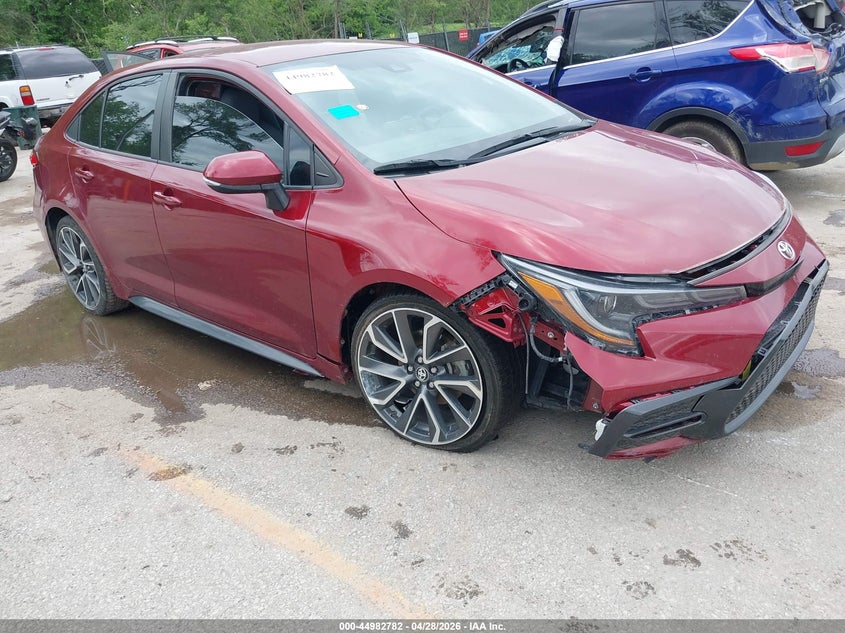 2022 Toyota Corolla VIN 5YFS4MCE3NP135241 IAAI salvage auction — FRONT END, Salvage Title, sold $4,000 on 2026-07-05 (photo 1)