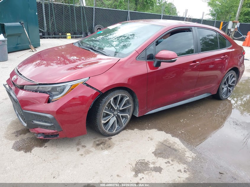 2022 Toyota Corolla VIN 5YFS4MCE3NP135241 IAAI salvage auction — FRONT END, Salvage Title, sold $4,000 on 2026-07-05 (photo 2)